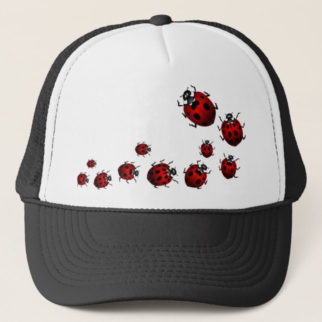 L'art de coccinelle couvre le casquette d'art de (Devant)