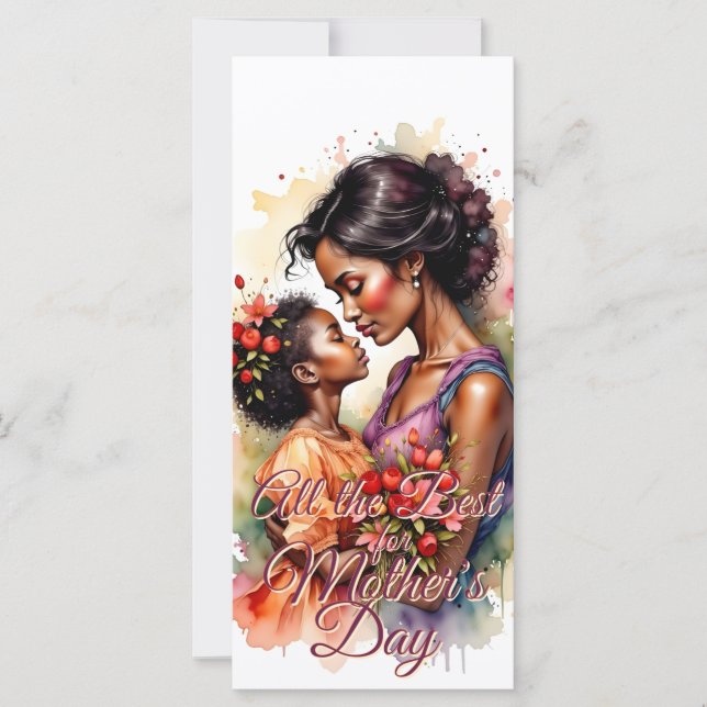 L'art de l'amour de la fête des mères dans le styl (Devant)