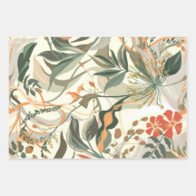 L'art de l'enveloppement de cadeaux Papier plat sé