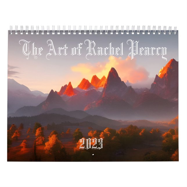 L'Art de Rachel Pearcy Calendrier (Protection)