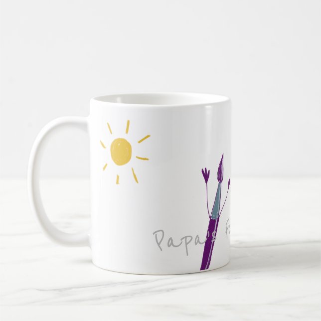 L'art de votre enfant sur une tasse (Gauche)