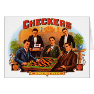 L'art des étiquettes de cigare vintage, Checkers M