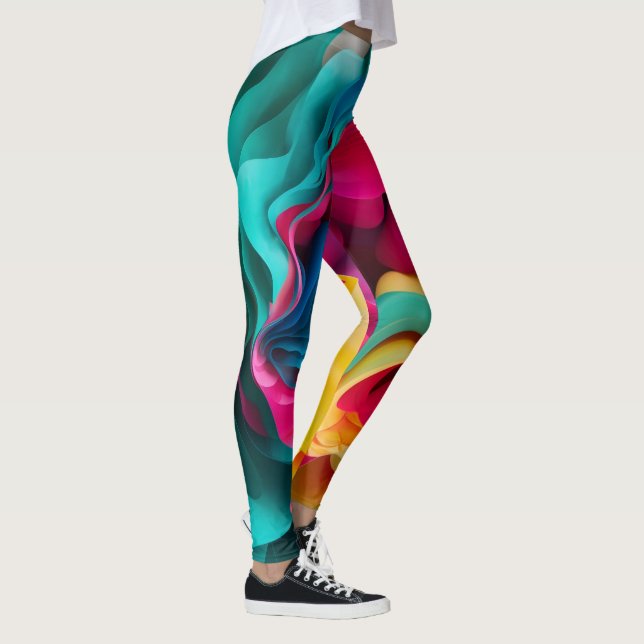 L'art des Leggings colorés pour femmes (Droite)