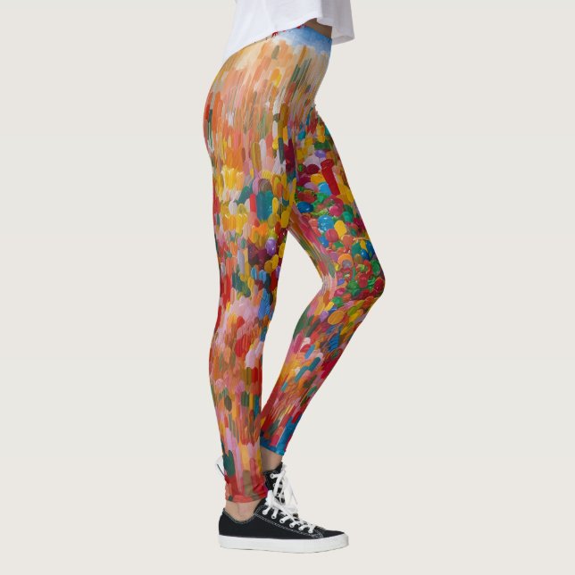 L'art des Leggings colorés pour femmes (Droite)