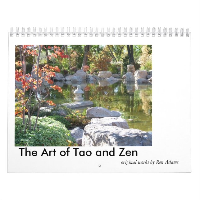 L'art du calendrier de Tao et de zen (Protection)