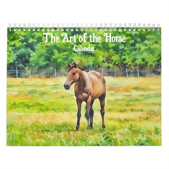 L'art du calendrier des chevaux (Protection)