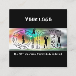 L'art du Carte de visite de l'encadrement