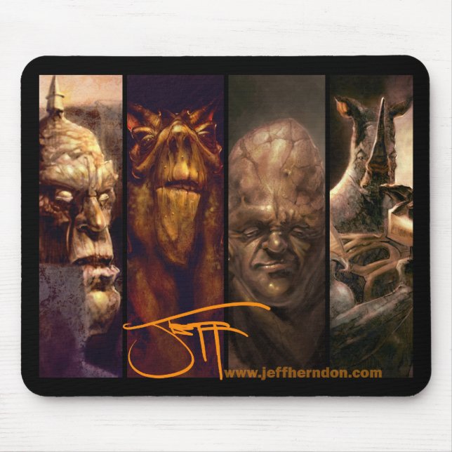 L'art du tapis de souris de Jeff Herndon (Devant)