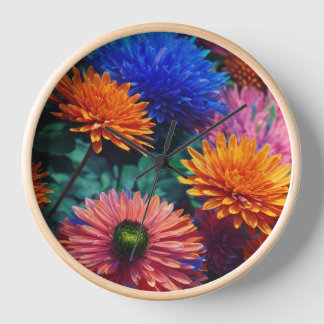 L'art du temps : une horloge murale étonnante" "Él