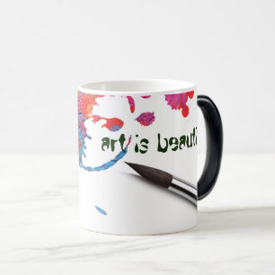 "l'art est beau" Morpher Mug