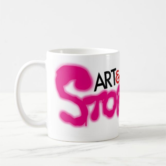 L'art et la tasse de Storriors ! (Gauche)