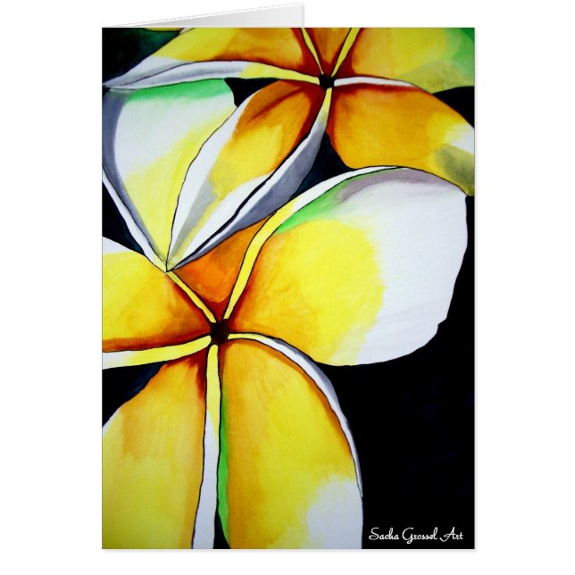 L'art floral Frangipani (Devant)