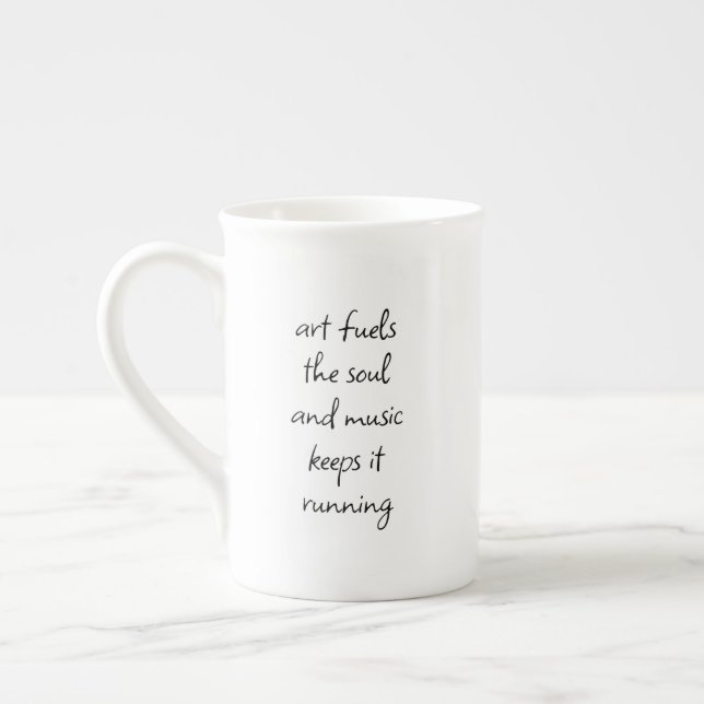 L'Art Fuels L'Âme Spécial Mug (Gauche)