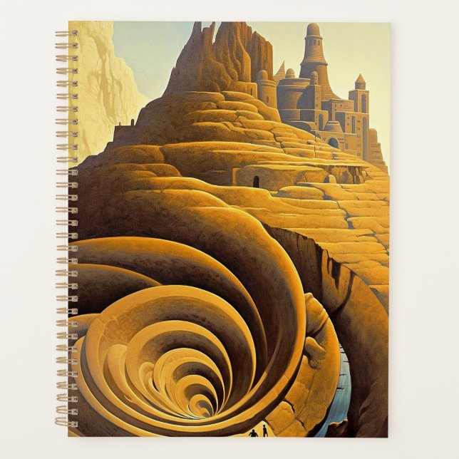 L'art Imaginaire de Surreal Mountain City (Devant)