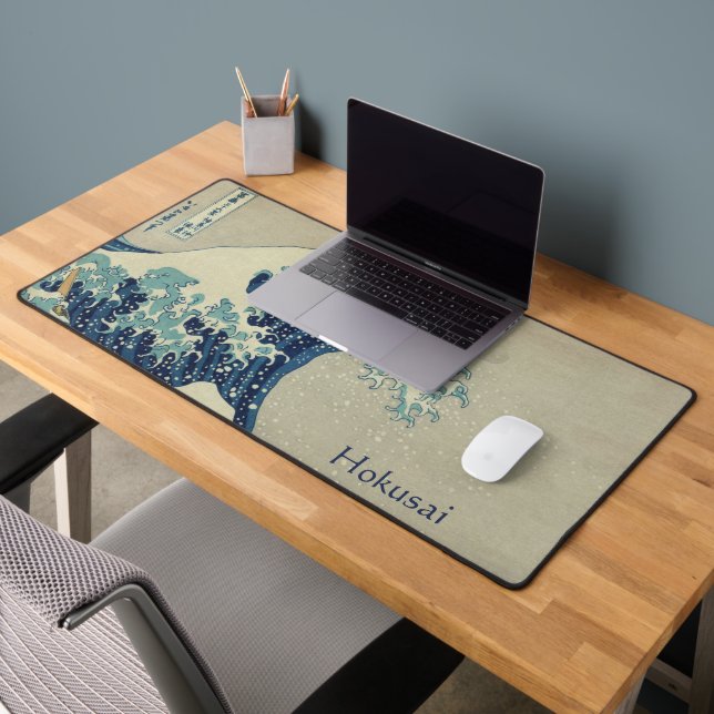 L'art japonais vintage, La Grande Vague par Hokusa (Bureau 2)