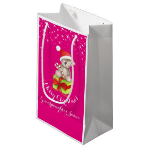 L'art mignon d'ours de koala a appelé Noël sac