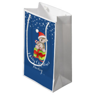 L'art mignon d'ours de koala a appelé Noël sac