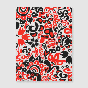 L'art populaire ukrainien motif floral abstact