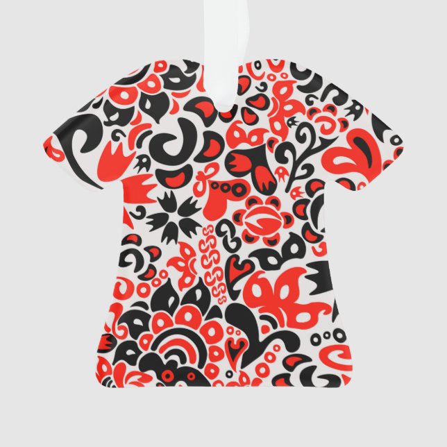 L'art populaire ukrainien motif floral abstact (devant)