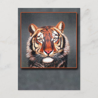 L'art tigre antique de Chine sur cartes