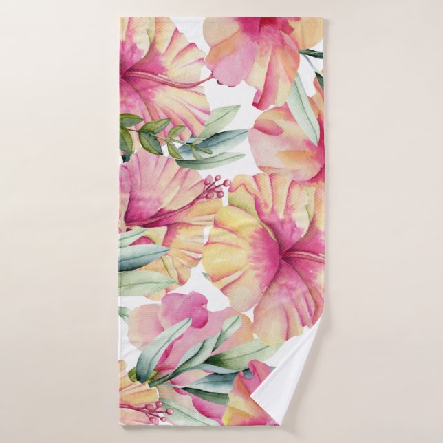 L'art tropical lunaire (Serviette de bain)