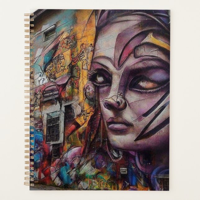 L'art urbain sur l'abandon du bâtiment (Devant)