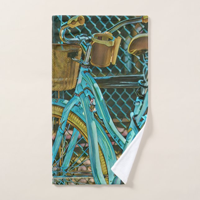 L'artisanat du vélo (Serviette à main)