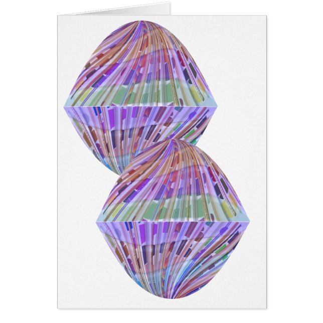 L'artiste a créé la gemme en cristal GRANDE (Devant)