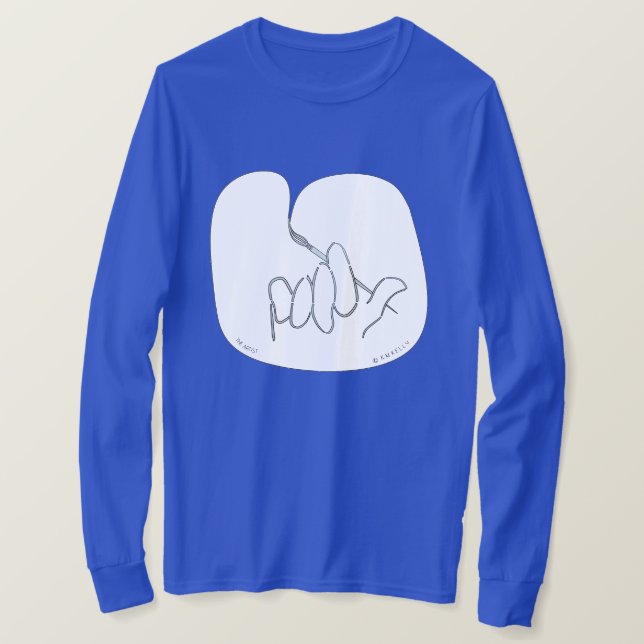 L'ARTISTE - Art à porter - T-Shirt  (Design devant)