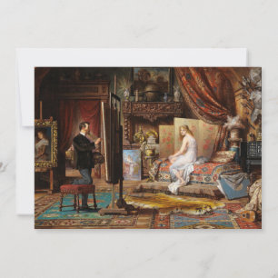 L'Artiste et son modèle   Carl Schweninger, Jr.