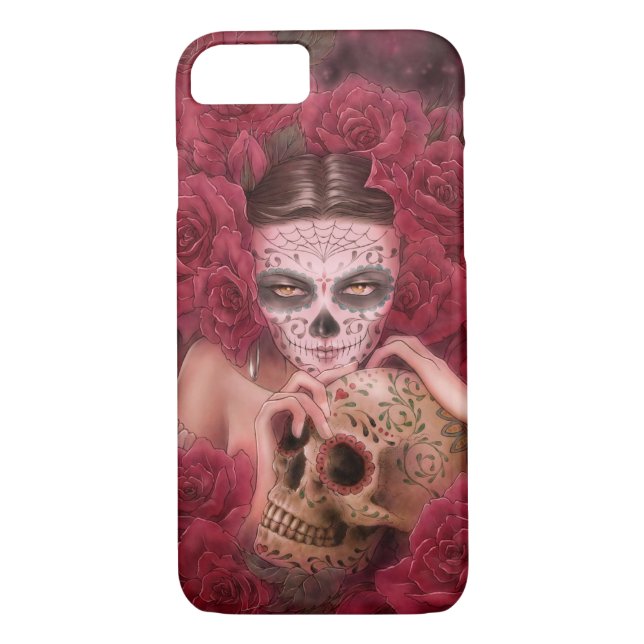 Las Calaveras iPhone 7 coque (Dos)