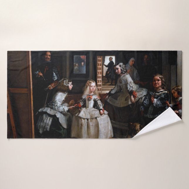 Las Meninas, Les servantes d'honneur, Diego Velazq (Serviette de bain)
