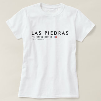 Las Piedras Porto Rico T-Shirt | Tee Coordinates
