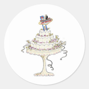 Las Vegas AJOUTEZ VOTRE PROPRE Sticker Mariage TEX