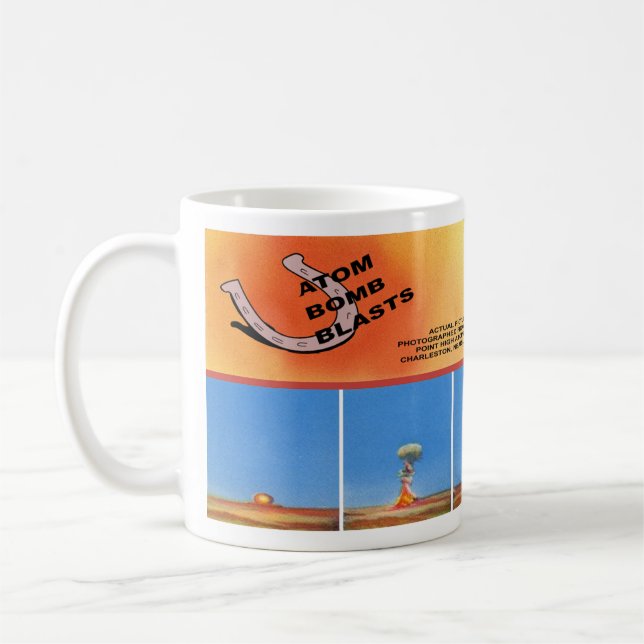 Las Vegas Atom Bomb explose de café Mug (Gauche)