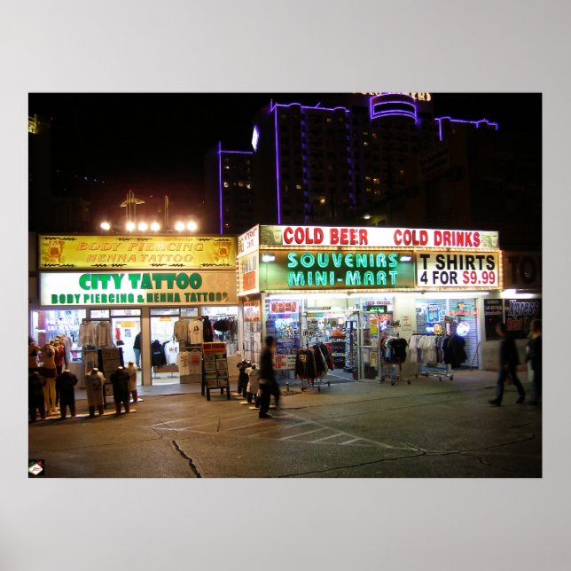 Las Vegas Blvd. Poster d'affiche Boutiques tourist (Devant)