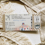 Las Vegas Boarding Pass Billets Faire-part de mari<br><div class="desc">Las Vegas Faire-part de mariage avec une carte d'embarquement amusante conception! Modèle facile à utiliser,  entrez simplement vos informations dans l'espace prévu à cet effet,  ou cliquez sur le bouton personnaliser pour ajouter du texte supplémentaire. Vous pouvez ajouter plus d'informations sur le côté arrière !</div>
