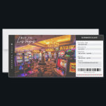 Las Vegas Boarding Pass Vacances voyage billet<br><div class="desc">Las Vegas Trip Boarding Pass Travel Vacation Ticket. Offrez un voyage à votre famille et à vos amis! Facile à personnaliser ! Pour un design personnalisé,  envoyez-moi un message. (Photo de Kvnga sur Unsplash)</div>