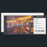 Las Vegas Boarding Pass Vacances voyage billet<br><div class="desc">Las Vegas Trip Boarding Pass Travel Vacation Ticket. Offrez un voyage à votre famille et à vos amis! Facile à personnaliser ! Pour un design personnalisé,  envoyez-moi un message. (Photo de Kvnga sur Unsplash)</div>