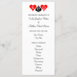 Las Vegas casino thème mariage cérémonie programme<br><div class="desc">Elégant Las Vegas casino thème mariage cérémonie programme de service avec le logo du roi et de la reine des coeurs. Modèle vierge classique avec typographie de script stylisée. Une partie de la belle collection de jeux d'argent jumelé. Design de papeterie inspirant tendance pour marié marié et marié classe. Inclut...</div>