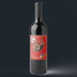 Las Vegas Casino Thème personnalisé étiquette de v<br><div class="desc">Design showgirl casino coloré avec modèles textuels personnalisés pour créer votre propre étiquette de vin pour tout événement ou fête. Vin sur mesure ou vin mousseux étiquettes montrés ici avec un arrière - plan rouge chanceux. Personnaliser pour votre mariage ou célébrations de destination de toute nature.</div>