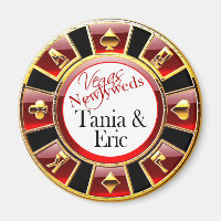 Las Vegas Deluxe Casino Chip Magnet Favoriser