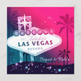Las Vegas Faire-part de mariage