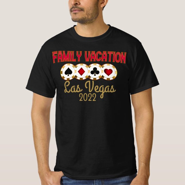 Las Vegas Family Vacation Group T-Shirt correspond (Devant)