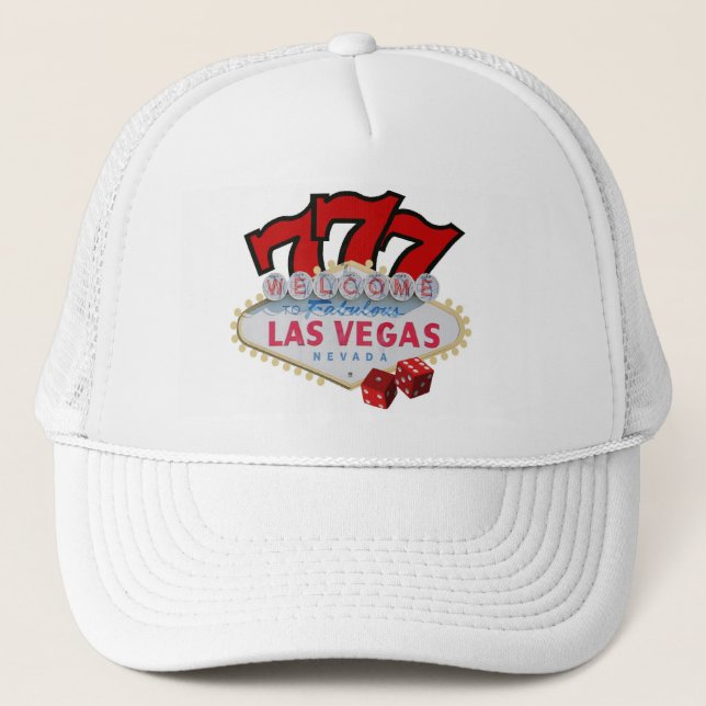 Las Vegas Gambler's Lucky Casquette (Devant)