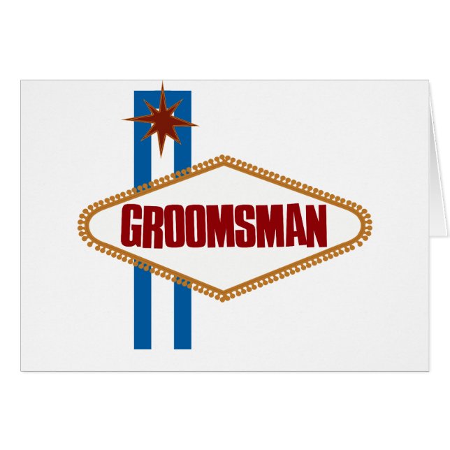 Las Vegas Groomsman (Devant horizontal)