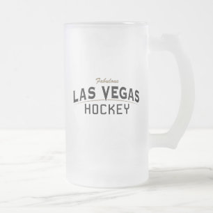 Las Vegas Hockey Frosted Glass Mug