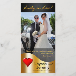 Las Vegas Lucky in Love Merci noir/or