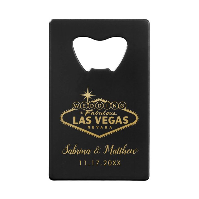 Las Vegas Mariage Gold et Black (Devant)