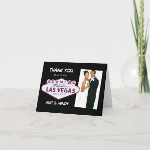 Las Vegas Mariage Merci Cartes photos